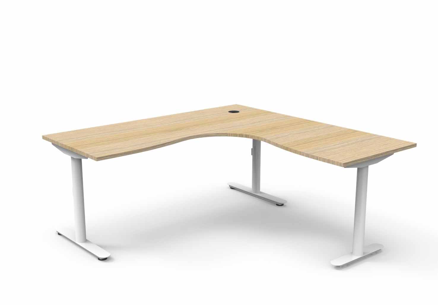 Halo Static Corner Desk 